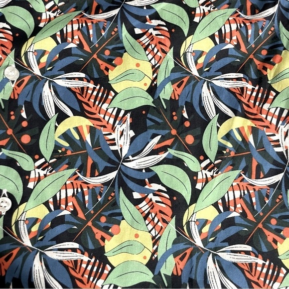 NEILL KATTER floral and leaf pattern size L - Picture 6 of 7